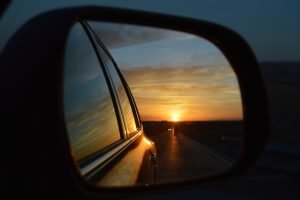 Look for Positive Change in the Rear View Mirror